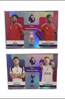 Topps Premier League 2026 Pro Partnership Cards
