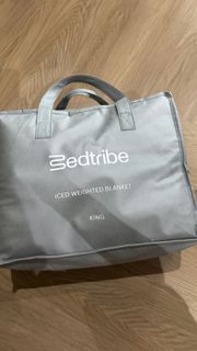 Bedtribe Iced Weighted Blanket - King Size (Steel Coloured)