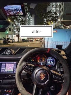 OBU relocation + slim mount