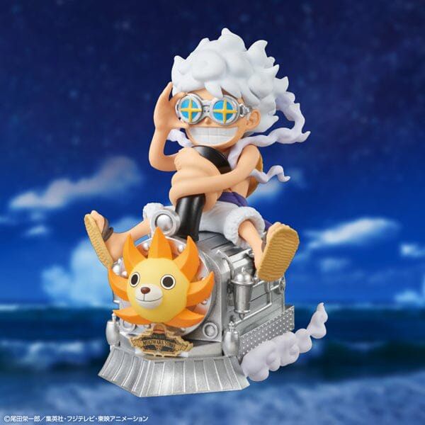 Mugiwara Store Gear 5 Luffy All Aboard (Category: Toy Figures) located in Singapore. Submitted by collectiblesplace (Listing ID 1425636008, Image 1). Description: BNIB Mugiwara Store Exclusive $50 Self collect at Yishun Qxpress +$5 Interested PM.