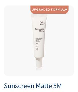 DR's Secret Sunscreen Matte/Glossy SPF30