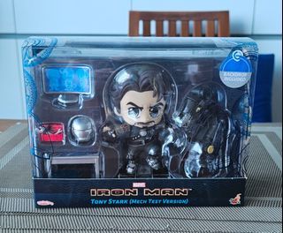 Hot Toys Cosbaby Iron Man- Tony Stark (Mech Test Version)