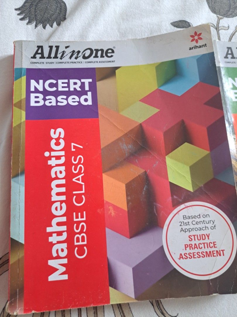 All in one Mathmatics and Science NCERT Based CBSE Class 7 Textbooks (Category: Textbooks) located in Singapore. Submitted by kaverikudekar (Listing ID 1426209533, Image 1). Description: its two books of NCERT Mathematics and Science CBSC class 7 Study Practice Assessment Books. inside new. can do practice question papers with Answer topicewise ..