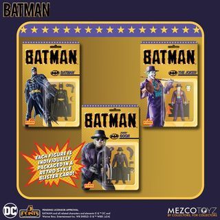 Mezco 5 Points - Batman (1989): Figure Set