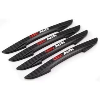 4pcs Car Sticker Door Protector Door Side Edge Automobile anticollision strip for AUDI A3 8P 8V A4 B5 B6 B7 B8 A6 C5 A5 TT Q3 Q5 Q7 80 100 A1 A2 A7 A8 S3 S4