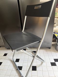 Black Folding Chair
