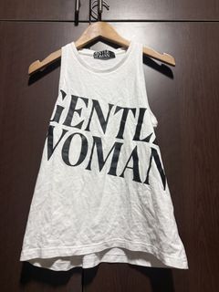 Gentle Woman White Tank Top
