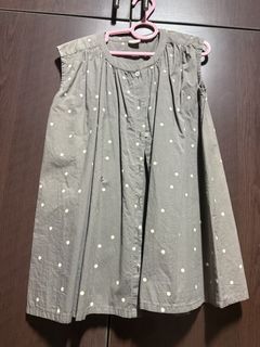Polka Dot Sleeveless Dress