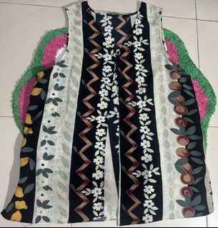 Floral Print Vest