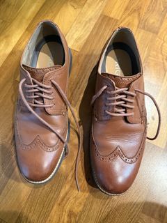 Cole Haan OriginalGrand Wingtip Oxford Shoes - Brown