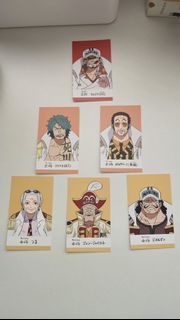 One Piece Navy Organization Chart Cards MUGIWARA Store direct