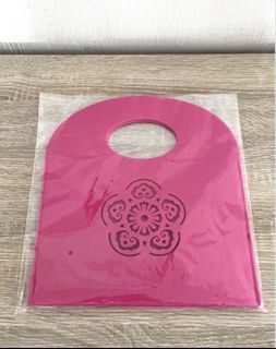 Pink Felt Bag (new)