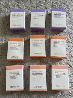 Skincare Soaps - any 3 for $20