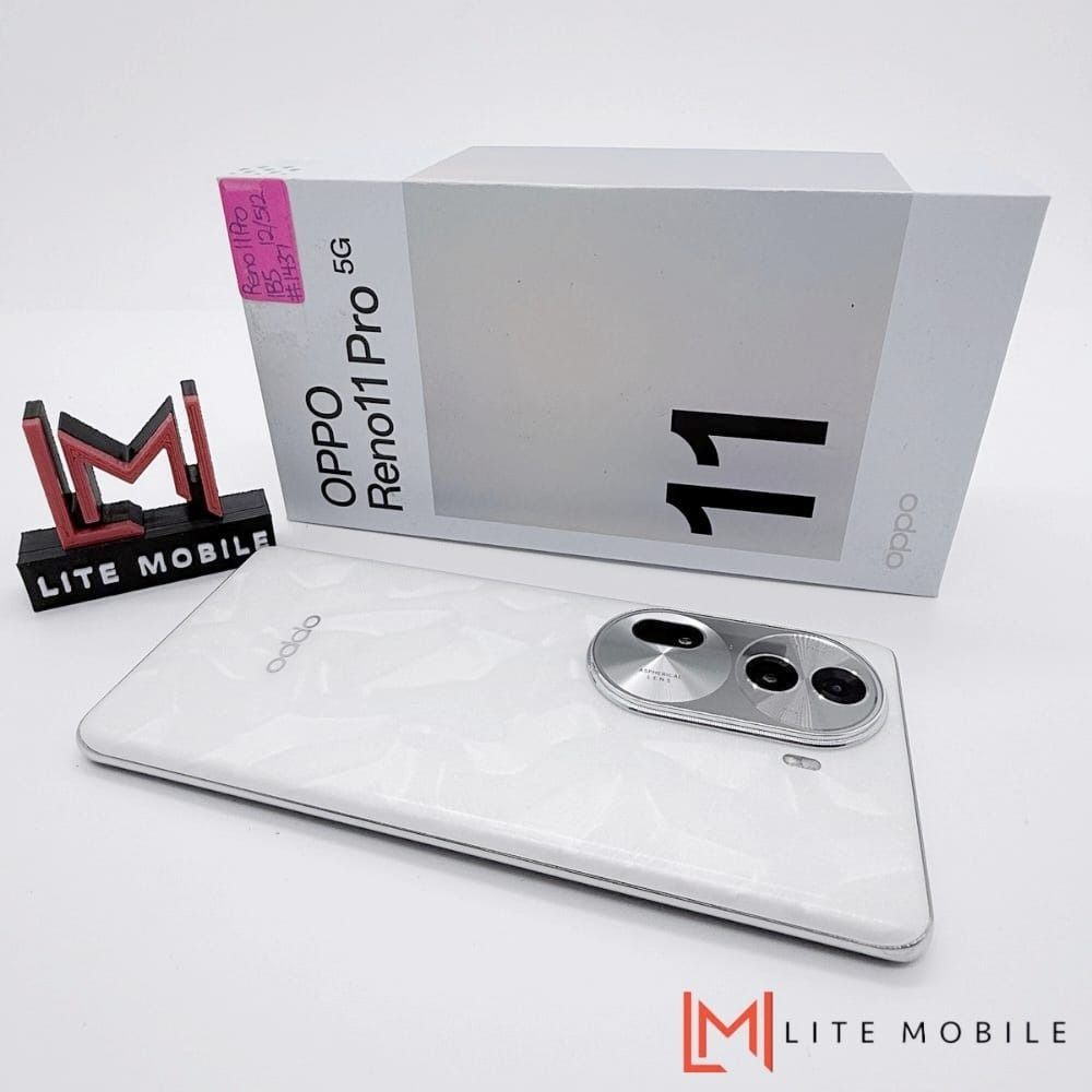 Oppo Reno 11 Pro 5G 512GB Pearl White (Category: OPPO) located in Singapore. Submitted by litemobile.official (Listing ID 1428224604, Image 5). Description: .