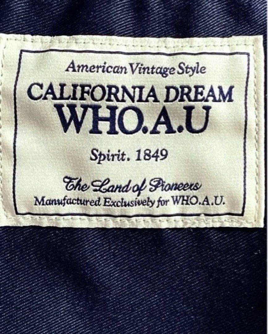 WHO.A.U California Dream Backpack (new) (Category: Backpacks) located in Singapore. Submitted by wallis1 (Listing ID 1428275388, Image 7). Description: Brand new American vintage style Blue canvas Large size 1 outer pocket 1 inner pocket Adjustable strap .