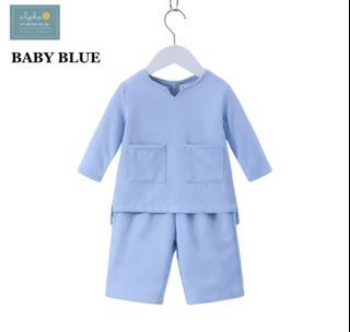 Alpha Mamma - #2026 ALHAN Baju Melayu Babies Teluk Belanga Malay Baby Kids Wear / Baju Melayu Budak