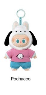 THE MONSTERS x Sanrio Pochacco Plush Pendant Blind Box