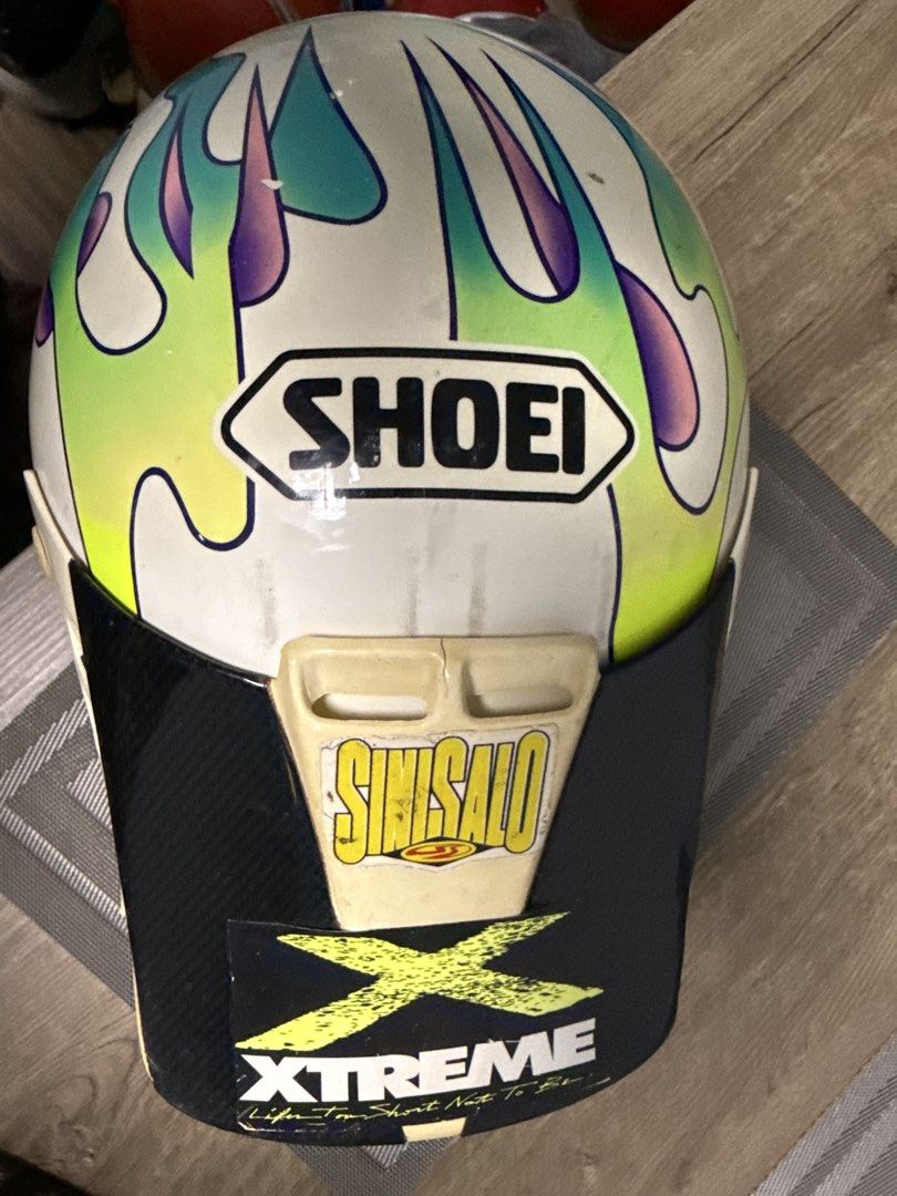 Vintage shoei offroad adventure helmet (Category: Motorcycle Apparel) located in Singapore. Submitted by remykitz02 (Listing ID 1424615044, Image 5). Description: As per pic..well kept size m.