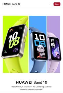Huawei Band 10 Smartwatch - Aluminum Alloy Case
