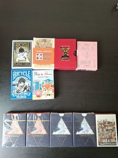 Playing Card Decks - Various Brands