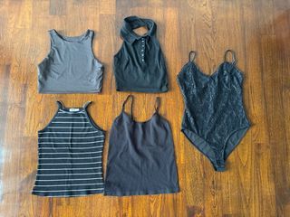 Assorted Tops - Black tone