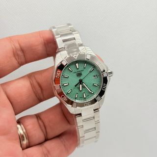 Brand New 03/2026 Tag Heuer Aquaracer Professional 200 Solargraph Gleaming Mother Of Pearl Dial WBP1315.BA0005