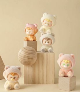 Diu diu bear x Be Your BB Bear x mini beans popbeans diudiu bear