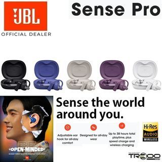 [Official]($7 Cashback!) JBL Sense Pro True Wireless Bluetooth Air Conduction Open-Ear Earphone with Mic