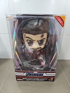 Sale - Hot Toys Cosbaby Iron Man Mark LXXXV Battling Version Large 20 cm