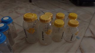 Medela milk storage bottles