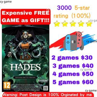 Hades II 2 Nintendo switch game