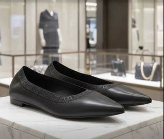 BNIB Karl Lagerfeld Vinette Ballet Flats - Black - US 9.5