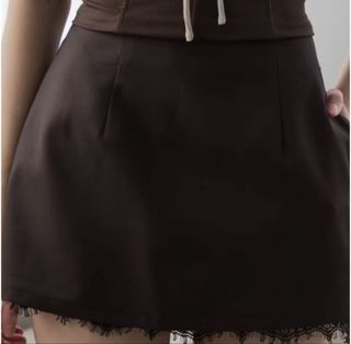 Carrislabelle Cosette Lace Skorts (Brown)