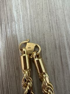916 gold rope chain $195/gram clearance sales! 