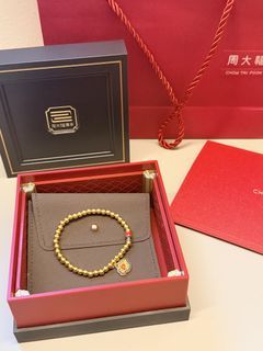 Chow Tai Fook Gold Bead Bracelet