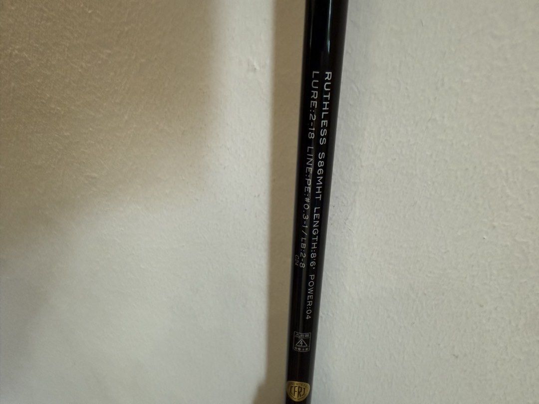 Apia Grandage Legacy Rod (Category: Fishing) located in Singapore. Submitted by mellymelissa (Listing ID 1432696181, Image 3). Description: Apia Grandage Legacy fishing rod. Comes with warranty till Nov 2026 Bought from lure haven singapore Original price $400 Used twice only Condition 9/10 Reason for selling : no time to fish Contact for more details .