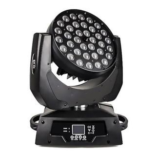 Led Wash Light 36x18w RGBW+AUV 6in1 Lyre Wash Moving Head Stage Light Wash DMX Bar Light DJ Disco fo