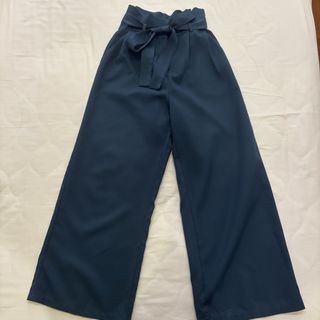 Zalora Teal Wide Leg Pants