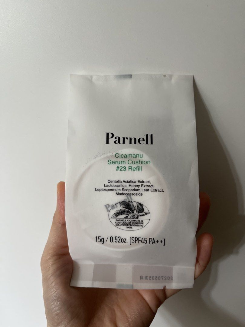 Parnell Cicamanu Serum Cushion #23 Refill (Category: Makeup) located in Singapore. Submitted by lunavis9 (Listing ID 1429678121, Image 1). Description: Expire 2027. Bought in Korea.