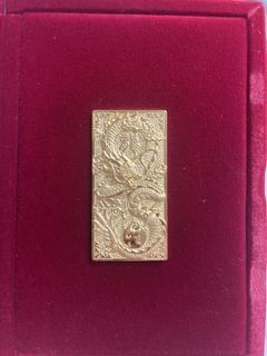 Chow Tai Fook 999.9 dragon pure gold bar 30 gram
