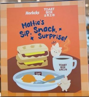 Horlicks x ToastBox Blind Box Plush (Cup-pa Joy Maltie)