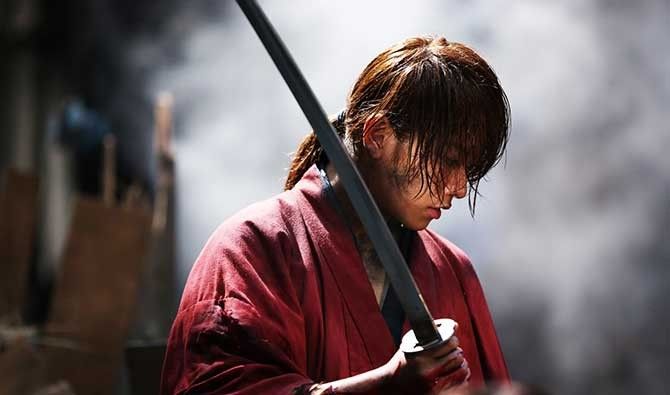 Samurai X Rurouni Kenshin Movie Version Reverse Blade (Category: J-Wave Merchandise) located in Singapore. Submitted by dianel.sim (Listing ID 1433909786, Image 1). Description: Overall Length: 104cm Blade Material : Carbon Steel, unsharpened, rat-tail tang Scabbard: Brown Glossy Lacquered Wood Scabbard Tsuba: Alloy Faux Rayskin Cotton Ito Wrapping Cotton Sageo.