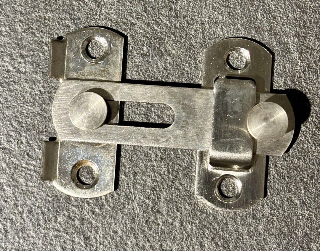 Stanford Door Latch - New (Category: Locks, Doors & Gates) located in Singapore. Submitted by liuxue3918 (Listing ID 1434097197, Image 1). Description: New Stanford door latch set. Includes all parts and screws. Made of durable metal. Easy to install. Perfect for securing doors and windows. See photos for details. Packaged in Singapore..