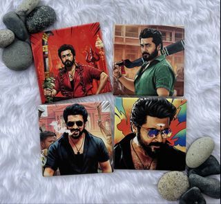 Suriya Karuppu Premium Coaster Set