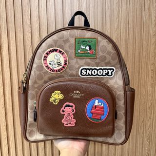 Coach x Peanuts Snoopy Backpack
