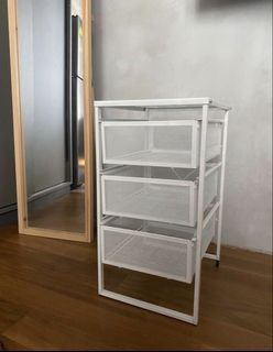 IKEA RÅSKOG 3-Tier Storage Cart - White