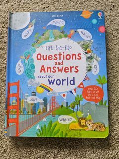 Usborne Lift-the-Flap Questions and Answers About Our World