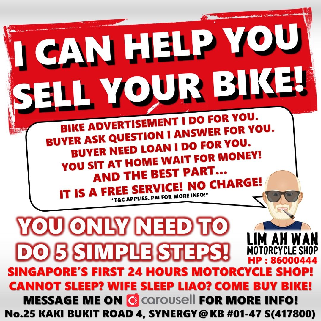 USED Honda CB400 Spec 3 with YOSHIMURA (Category: Class 2A) located in Singapore. Submitted by lim_ah_wan (Listing ID 1435244562, Image 6). Description: USED HONDA CB400 SPEC 3 WITH YOSHIMURA FOR SALE! 🥰 REG : 11 OCT 2006 COE : RENEW 10 YEARS ROADTAX : 10 OCT 2026 INSPECTION : 10 OCT 2026 SELLING $16888 FULL CASH. Excluding insurance & $25 LTA transfer ownership fee. LOAN CAN BE PROVIDED IF NEEDED. YOU MAY ALSO SOURCE YOUR OWN LOAN. Contact 86-0