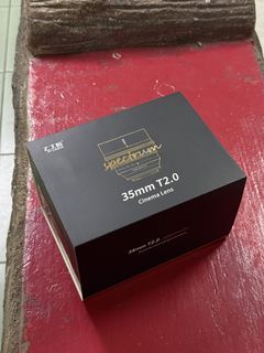 7Artisans 35mm T2.0 Spectrum Cinema Lens Lumix