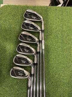 TaylorMade M4 (5-P) [6 Pieces] (With REAX 90 R Steel  Shafts)                                                                (TaylorMade M4 Golf Iron Set)